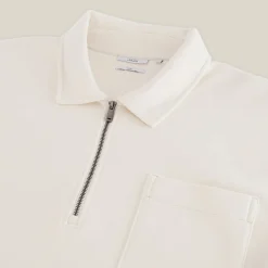 Sale Sweater met polokraag, rits en rechte onderkant Sweater