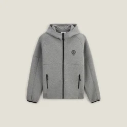 Fashion Sweater met rits en kap Sweater