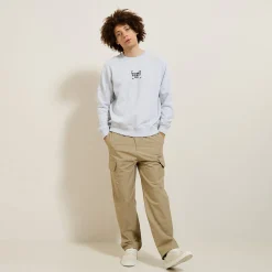 Discount Sweater met ronde hals en print Sweater