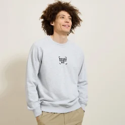 Discount Sweater met ronde hals en print Sweater