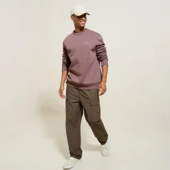 Store Sweater met ronde hals en print vooraan Sweater