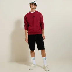 Clearance Sweater met ronde hals en print Sweater