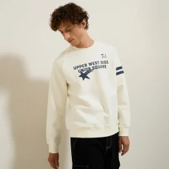 Best Sale Sweater met ronde hals en print Sweater