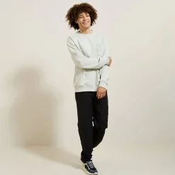 New Sweater ronde hals, zak en afbeelding Sweater