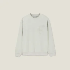 New Sweater ronde hals, zak en afbeelding Sweater