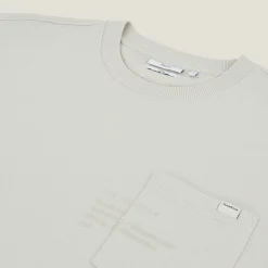 New Sweater ronde hals, zak en afbeelding Sweater