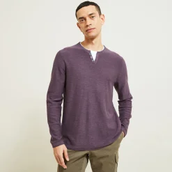 Shop Trui met dubbele halslijn Trui