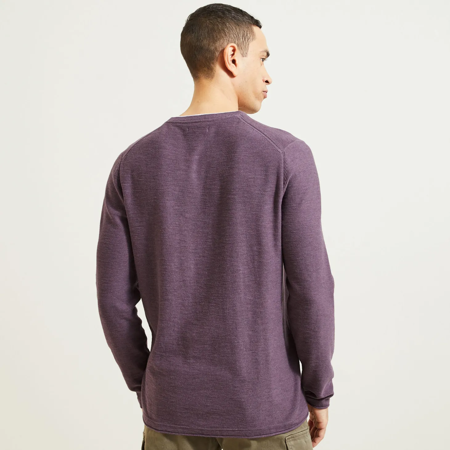 Shop Trui met dubbele halslijn Trui