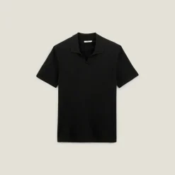 Shop Trui met resort polokraag en korte mouwen Polo|Trui