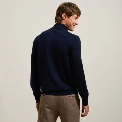 Outlet Trui met rolkraag in merinoswol Trui