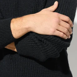 Hot Trui met ronde hals en fantasiestekenpatroon Trui