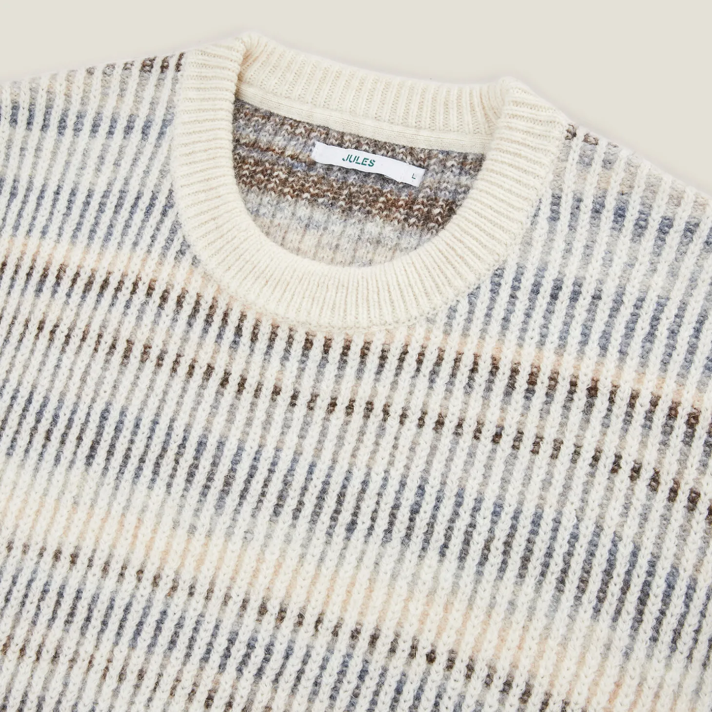 Cheap Trui met ronde hals en kleurverloopeffect Trui