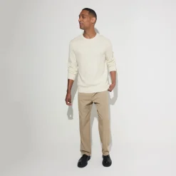 Best Trui met ronde hals en reliëfsteken Trui