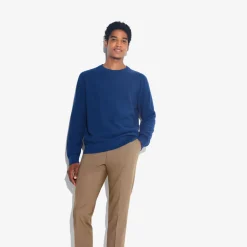 Hot Trui met ronde hals en stekenpatroon Trui