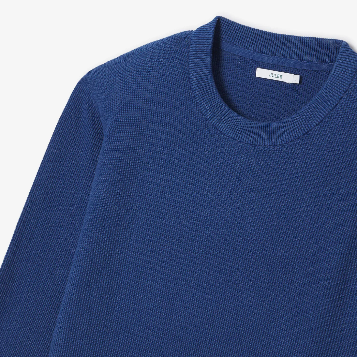 Hot Trui met ronde hals en stekenpatroon Trui