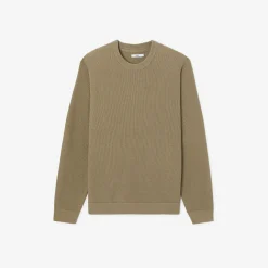 Shop Trui met ronde hals en stekenpatroon Trui