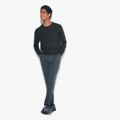 Clearance Trui met ronde hals in merinoswol Trui