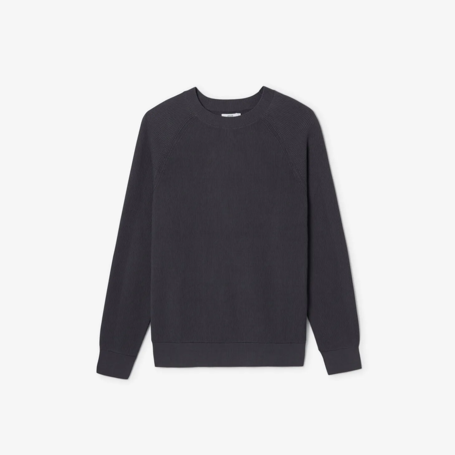 Cheap Trui met ronde hals in ribstof Trui