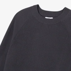 Cheap Trui met ronde hals in ribstof Trui