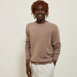 Store Trui met ronde hals van merinos/kasjmiermix Trui