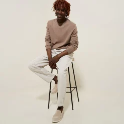 Store Trui met ronde hals van merinos/kasjmiermix Trui