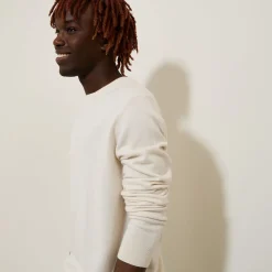 New Trui met ronde hals van merinos/kasjmiermix Trui