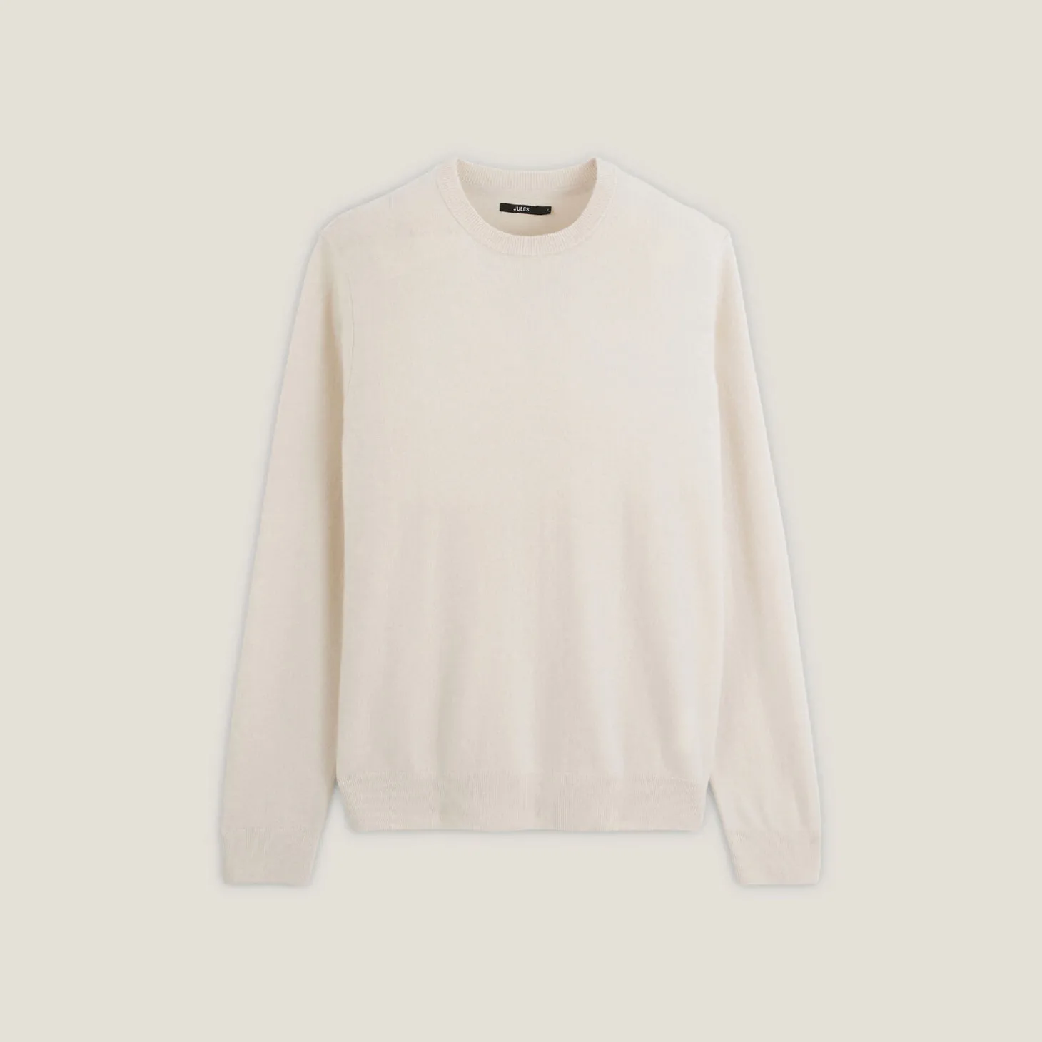 New Trui met ronde hals van merinos/kasjmiermix Trui