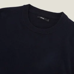 Fashion Trui met ronde hals van merinos/kasjmiermix Trui