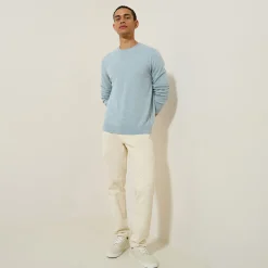 Hot Trui met ronde hals van merinos/kasjmiermix Trui