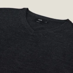 Best Trui met V-kraag in merinoswol Trui