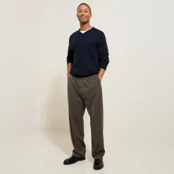 New Trui met V-kraag in merinoswol Trui