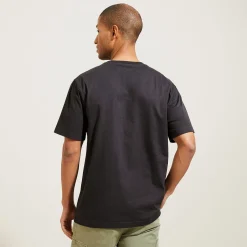 Hot T-shirt aangebrachte good vibes-print T-shirt