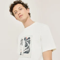 Shop T-shirt aangebrachte print vooraan T-shirt