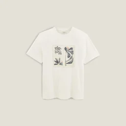 Shop T-shirt aangebrachte print vooraan T-shirt