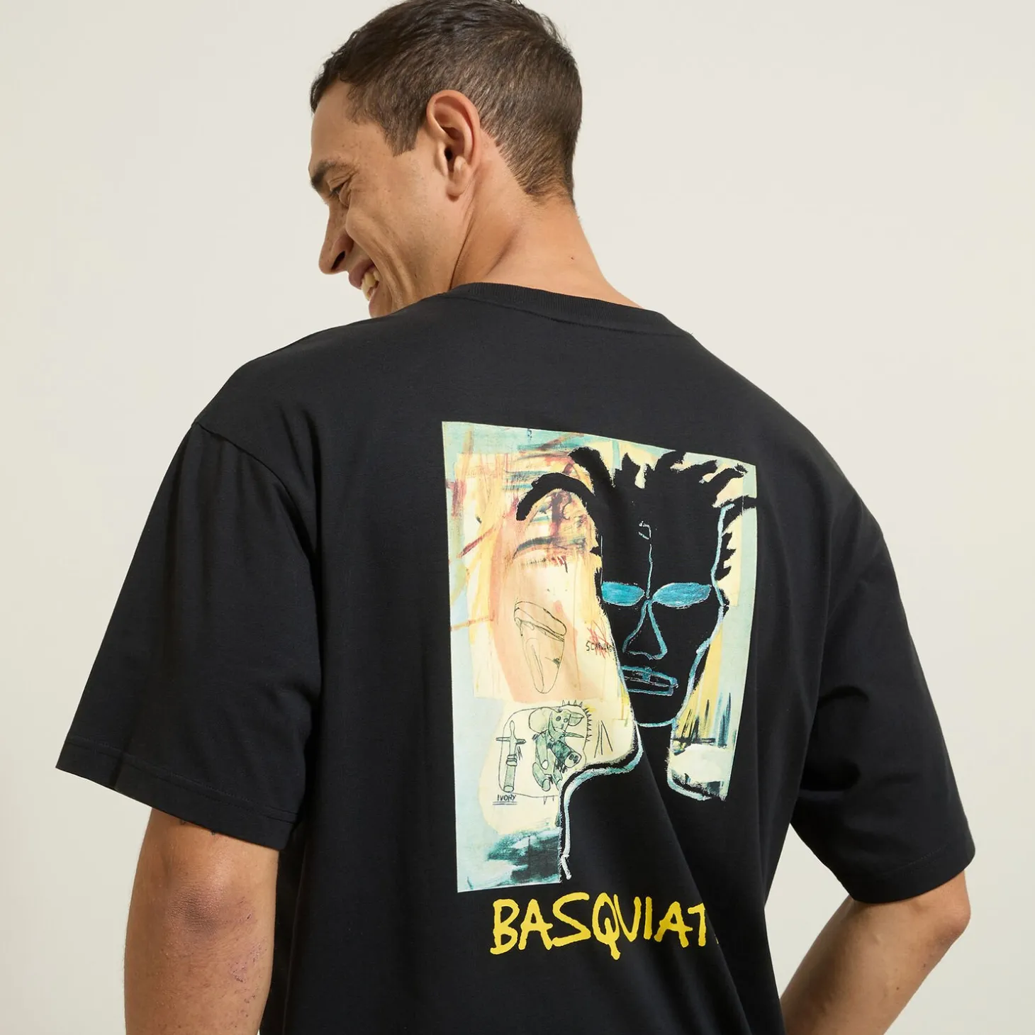 Outlet T-shirt, Basquiat-licentie T-shirt