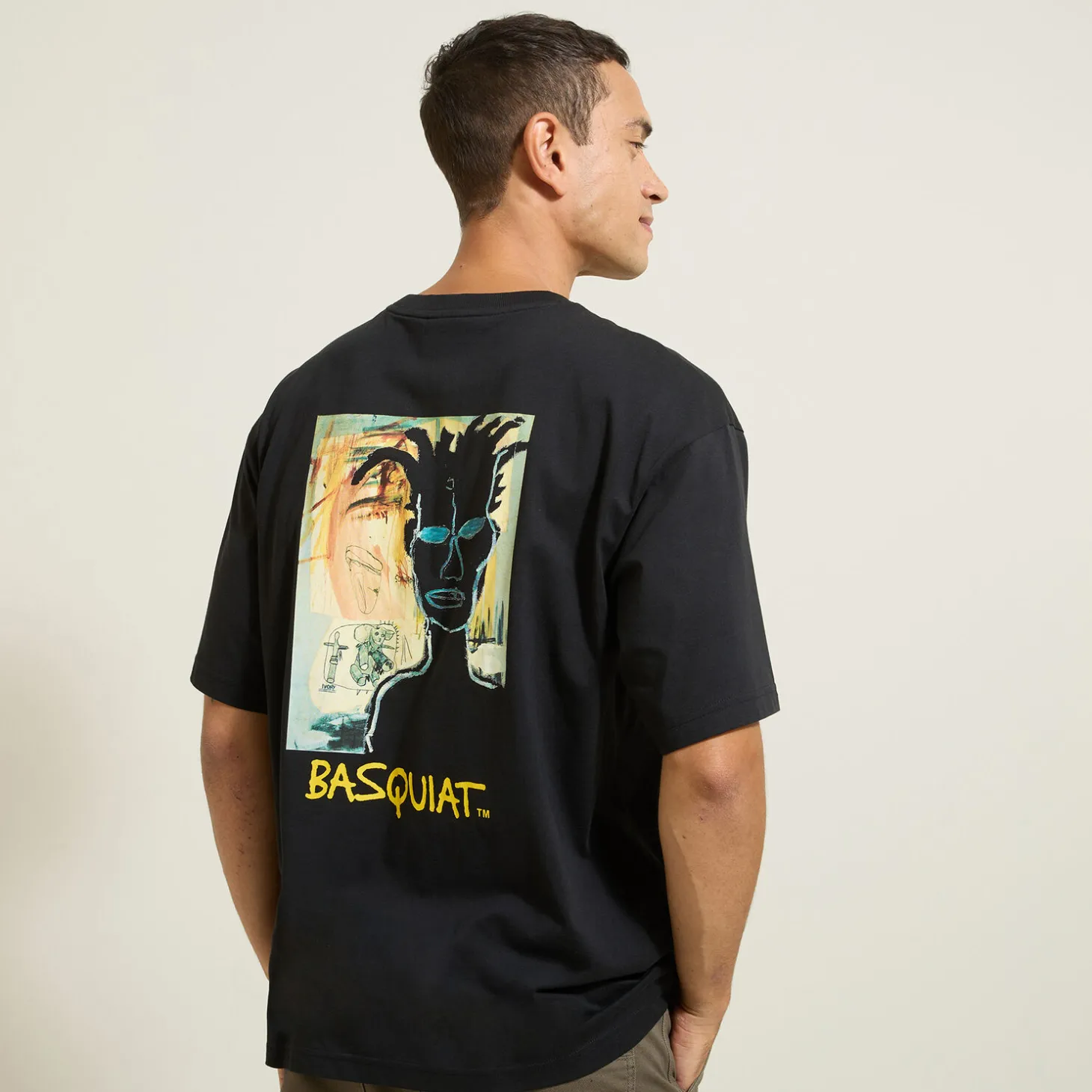 Outlet T-shirt, Basquiat-licentie T-shirt