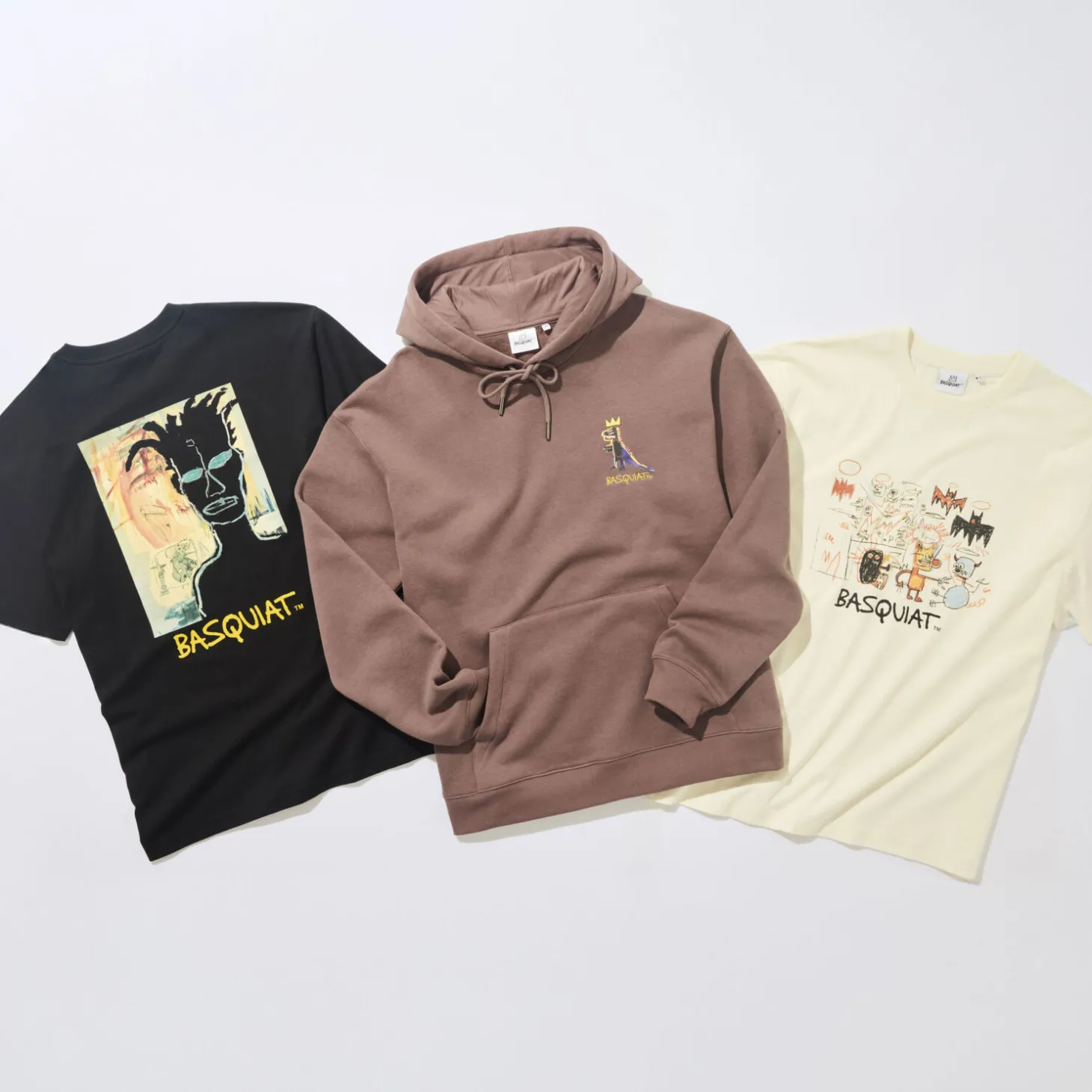 Outlet T-shirt, Basquiat-licentie T-shirt