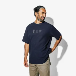 Fashion T-Shirt Bleu foncé T-shirt