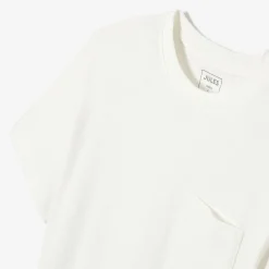 Cheap T-shirt in badstof met ronde hals T-shirt