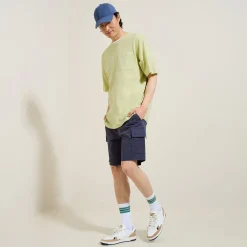 Outlet T-shirt in katoen met borstzakje T-shirt