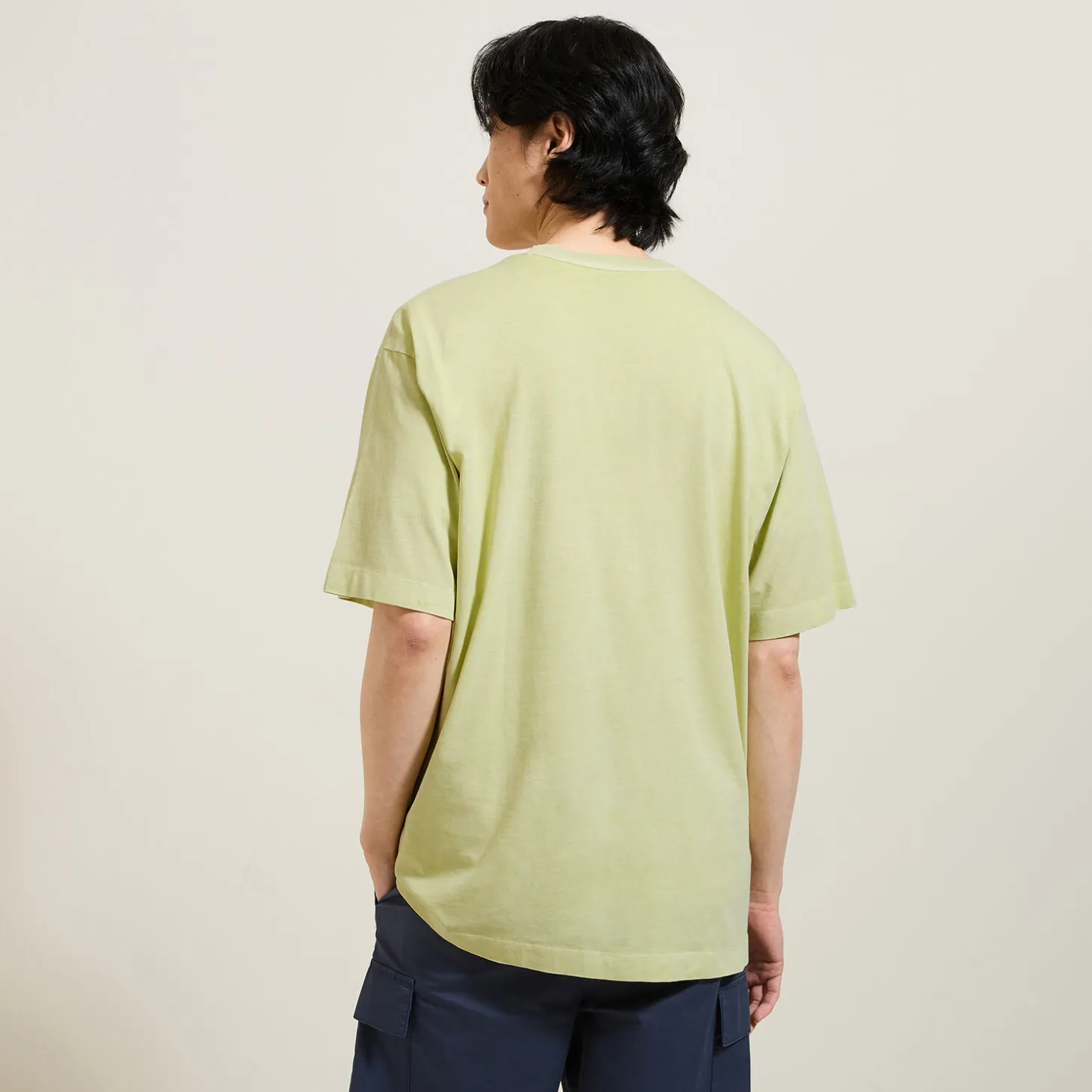 Outlet T-shirt in katoen met borstzakje T-shirt