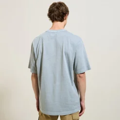 Outlet T-shirt in katoen met borstzakje T-shirt