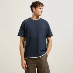 Best T-shirt in reliëfstof T-shirt