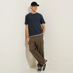 Best T-shirt in reliëfstof T-shirt