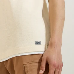 Clearance T-shirt in reliëfstof T-shirt