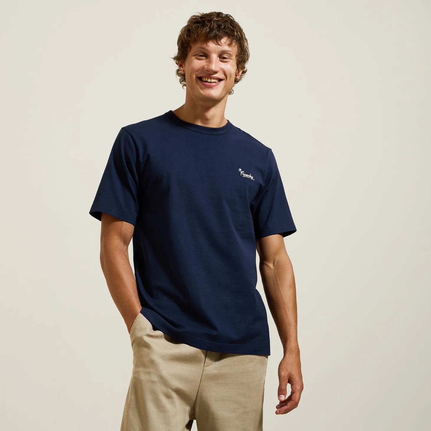 Best Sale T-shirt Made in France met ronde hals T-shirt