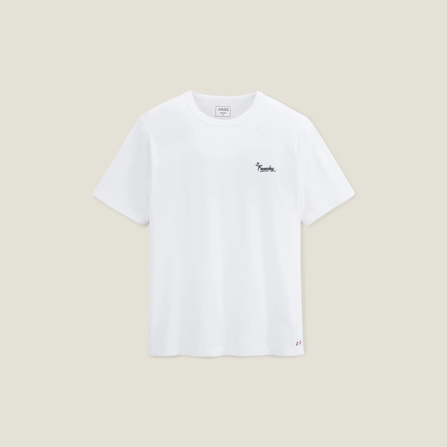 Cheap T-shirt Made in France met ronde hals T-shirt