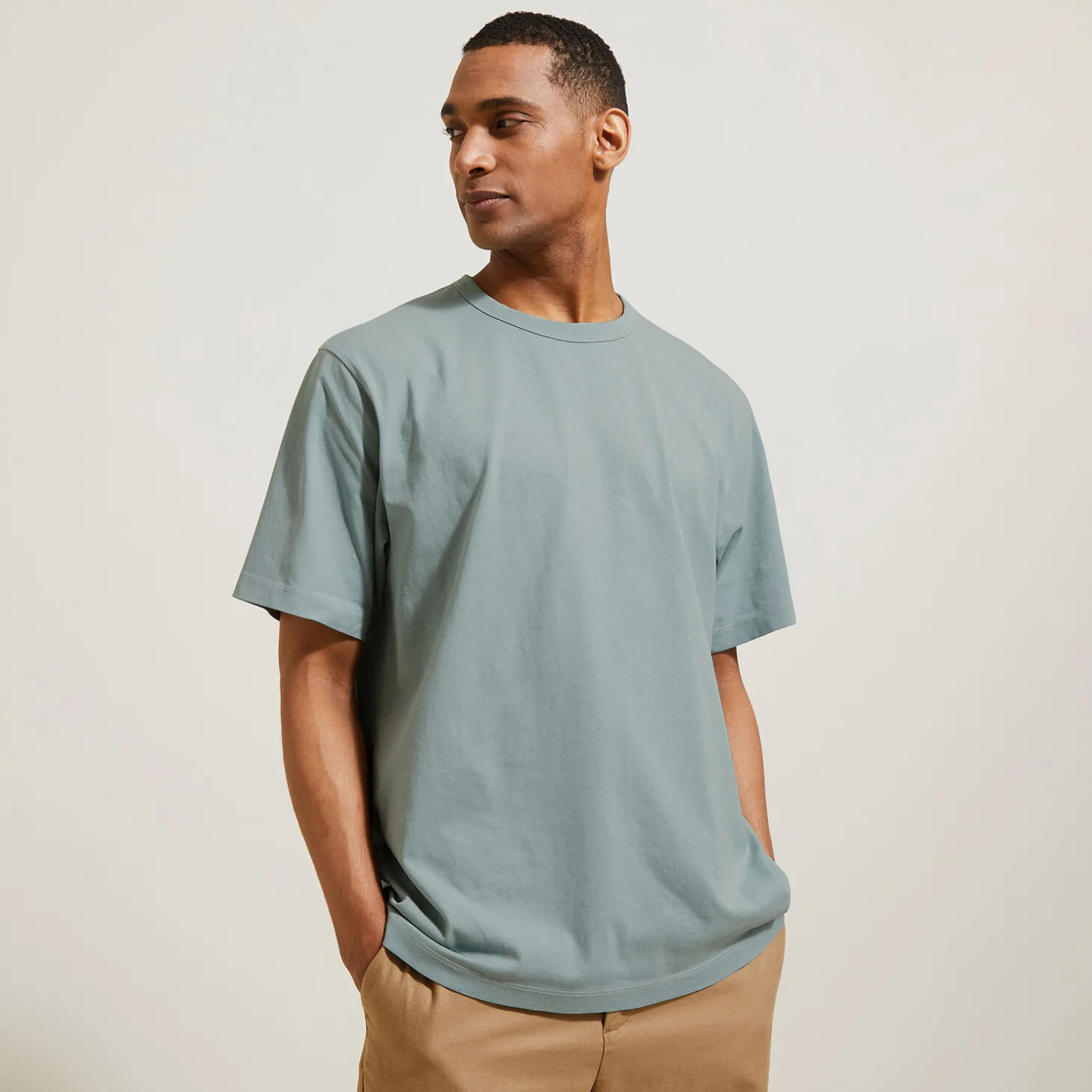 Online T-shirt met korte mouwen en relaxte snit T-shirt