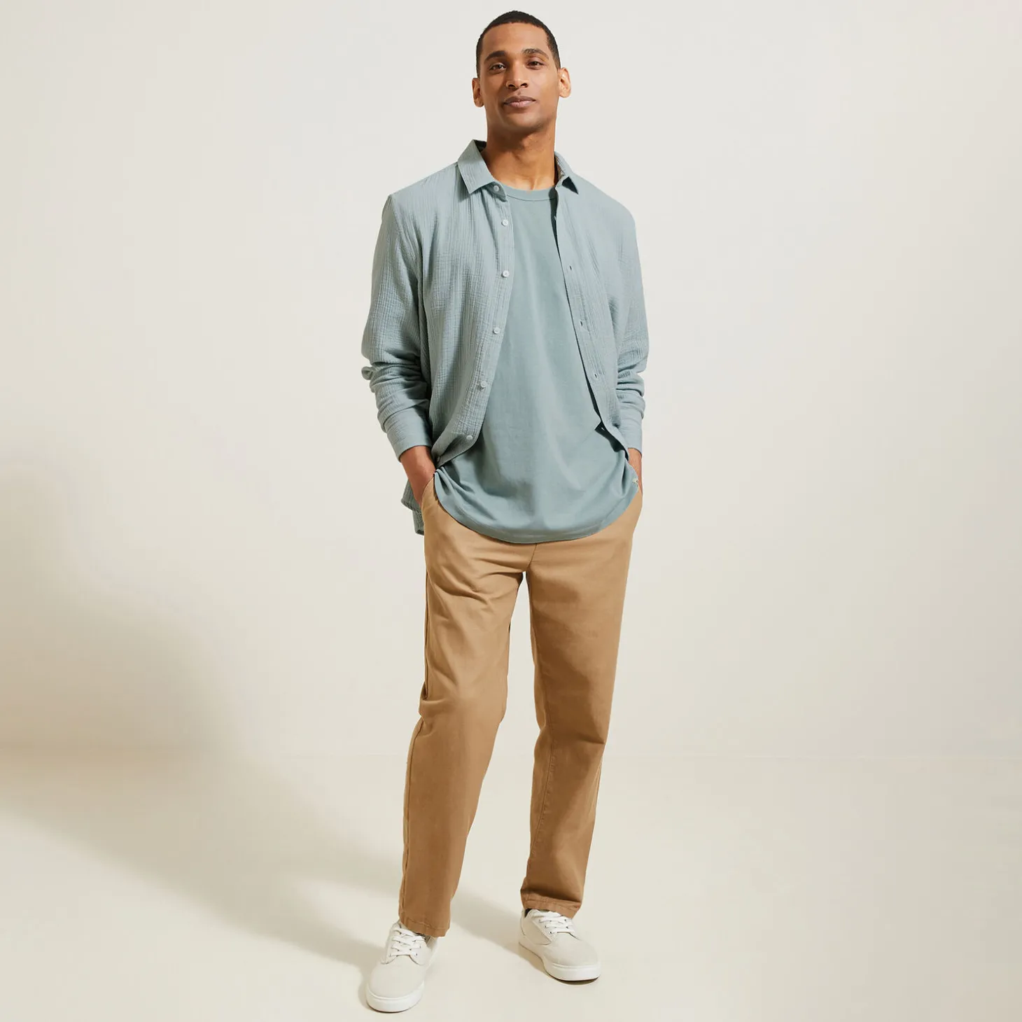 Online T-shirt met korte mouwen en relaxte snit T-shirt