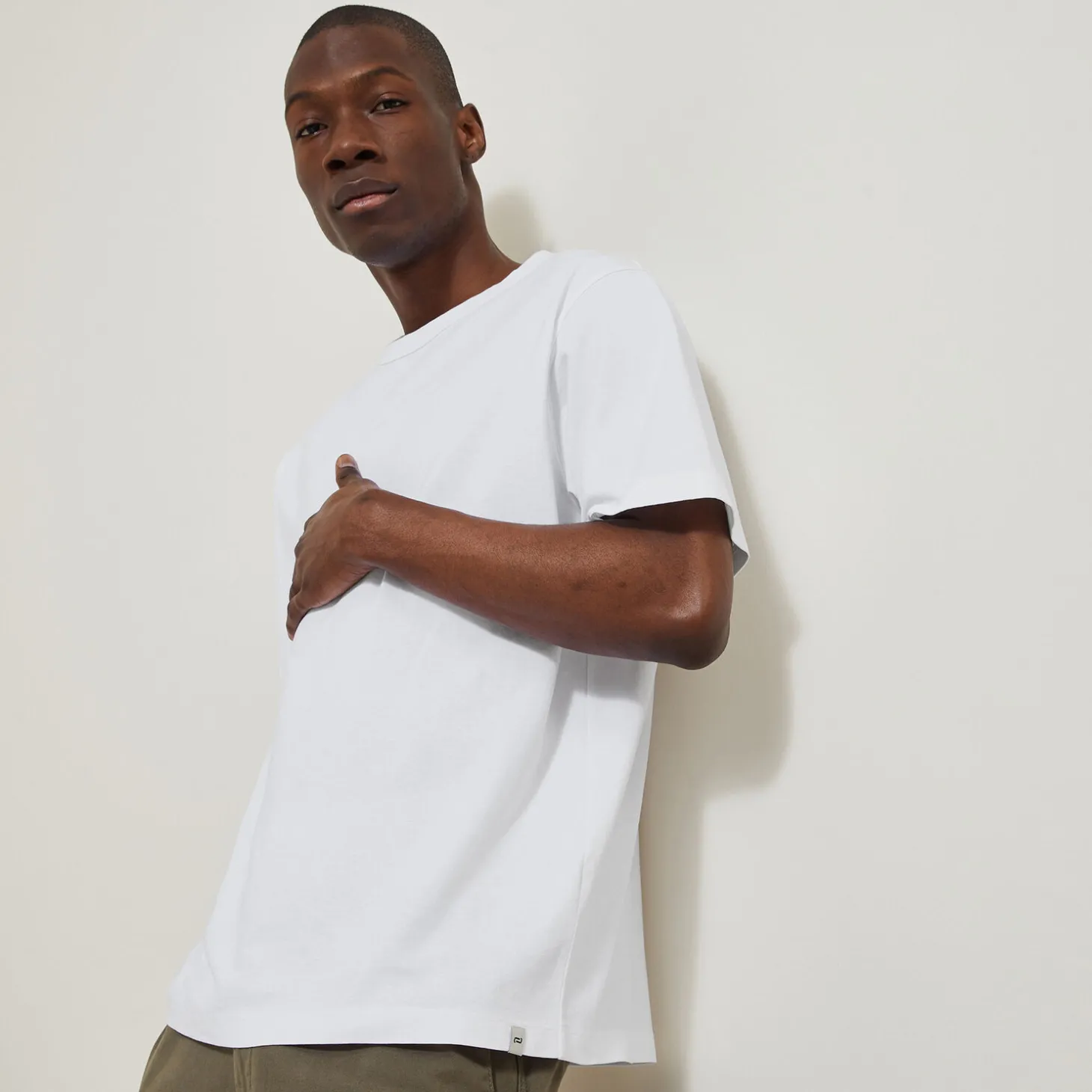 Outlet T-shirt met korte mouwen en relaxte snit T-shirt